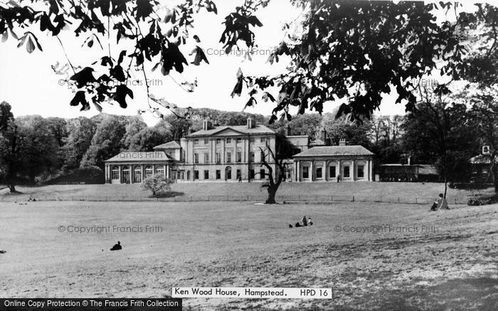 Photo of Hampstead, Kenwood House c.1955