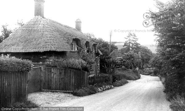 Photo of Hampstead Norreys, Newbury Hill c.1950