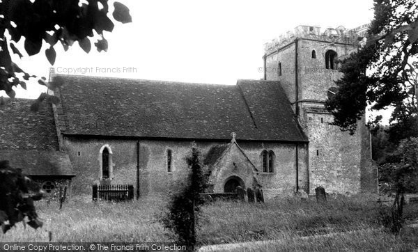 Photo of Hampstead Norreys, St Mary's Church c.1950