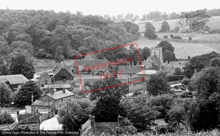 Photo of Hampstead Norreys, The Village And Church c.1950