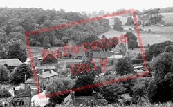 The Village And Church c.1950, Hampstead Norreys