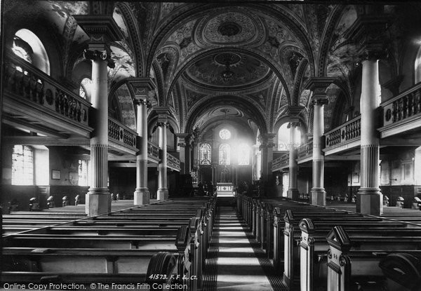 Photo of Hampstead, St John's Church Interior 1898