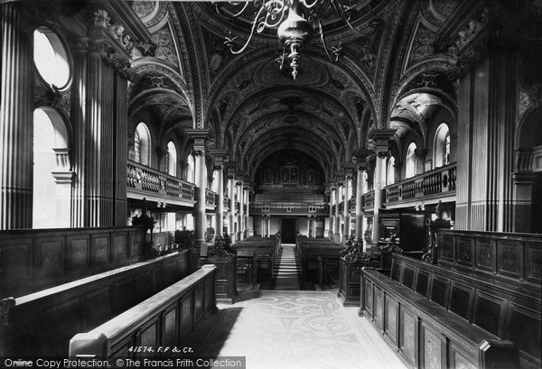 Photo of Hampstead, St John's Church Interior 1898