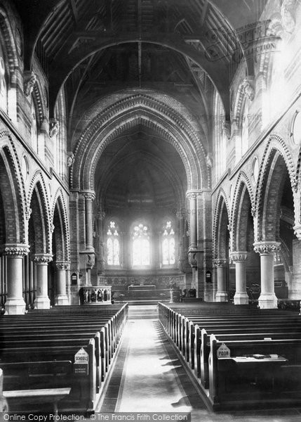 Photo of Hampstead, St Stephen's Church Interior 1898