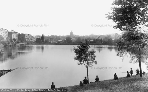 Photo of Hampstead, St Stephen's From Pond 1898