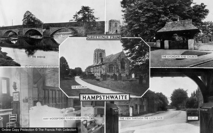 Photo of Hampsthwaite, Composite c.1960