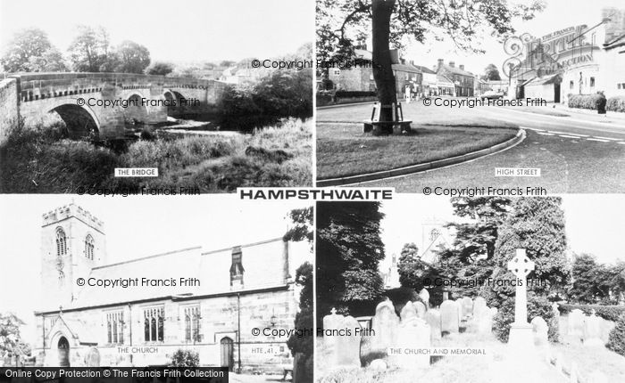 Photo of Hampsthwaite, Composite c.1965