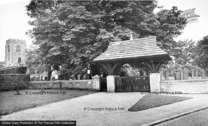 Photo of Hampsthwaite, The Lychgate And Church c.1960