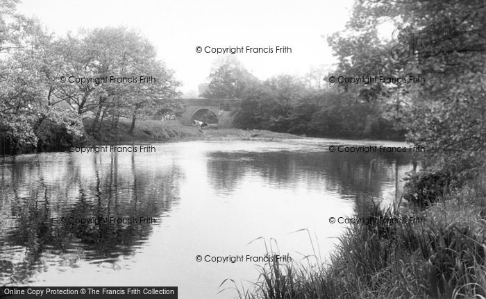 Photo of Hampsthwaite, The River c.1955