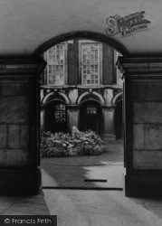 A View Through An Archway c.1955, Hampton Court