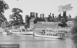And The River Thames c.1955, Hampton Court