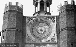 Astronomical Clock c.1950, Hampton Court