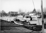 Boathouse Reach And Club c.1950, Hampton Court