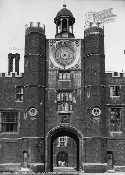 Photo of Hampton Court, Palace Clock Tower 1947