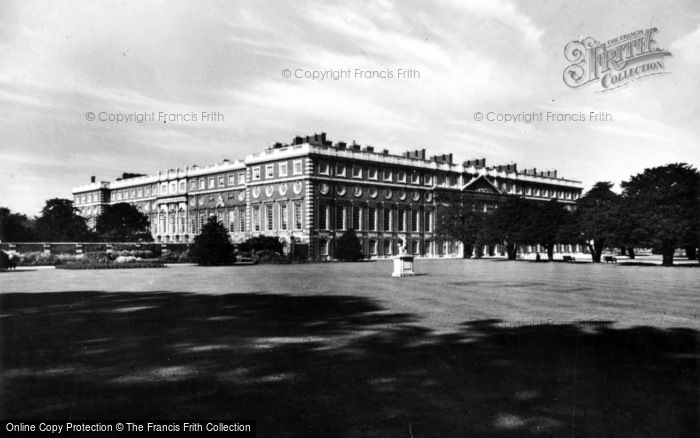 Photo of Hampton Court, Palace From The South East c.1950