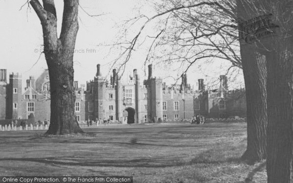 Photo of Hampton Court, Palace, Main Entrance c.1955