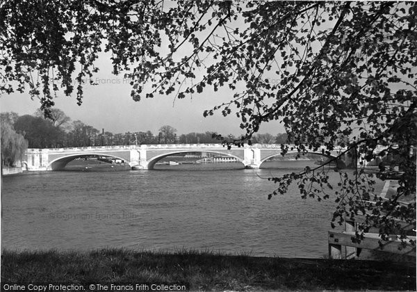 Photo of Hampton Court, The Bridge 1947