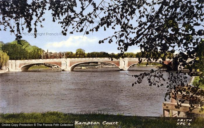 Photo of Hampton Court, The Bridge 1947