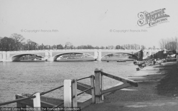 Photo of Hampton Court, The Bridge c.1950