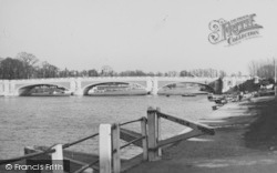 The Bridge c.1950, Hampton Court