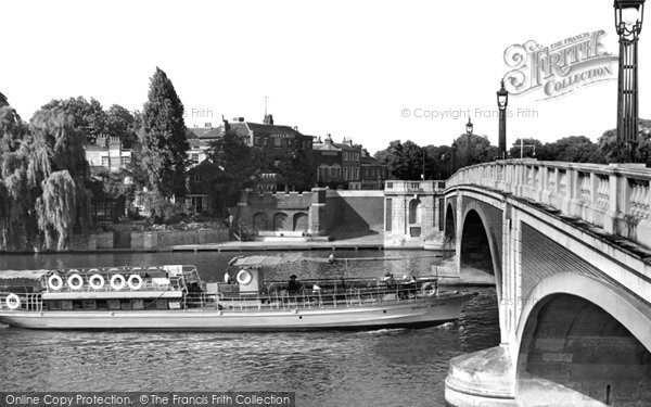 Photo of Hampton Court, The Bridge c.1955