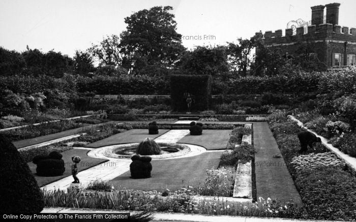 Photo of Hampton Court, The Gardens c.1950
