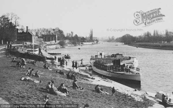 Photo of Hampton Court, The Landing Stage c.1955