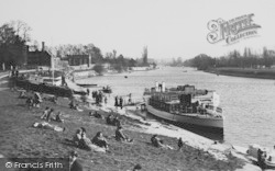 The Landing Stage c.1955, Hampton Court