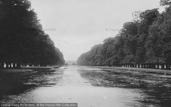 Photo of Hampton Court, The Long Water 1899