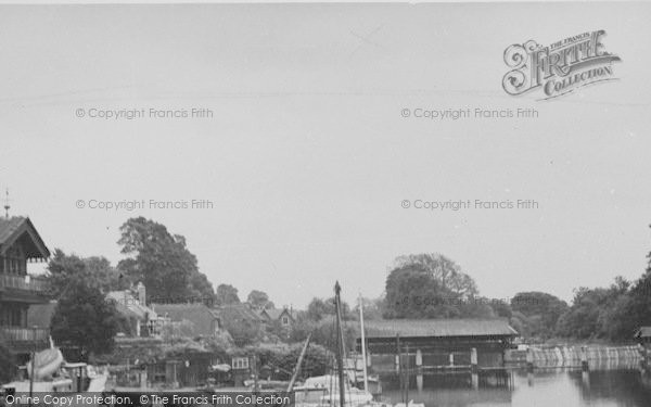 Photo of Hampton Court, The River c.1950