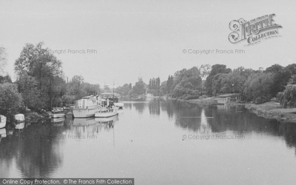 Photo of Hampton Court, The River c.1950