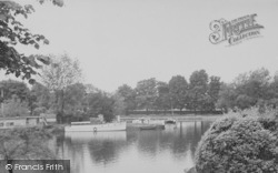 The River From Gardens c.1950, Hampton Court