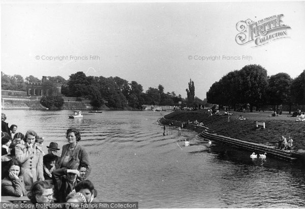 Photo of Hampton Court, The River Thames c.1950