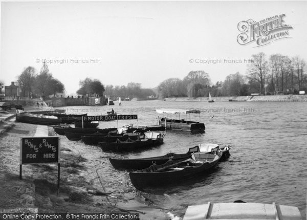 Photo of Hampton Court, The Riverside c.1950