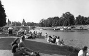 The Thames From Cigarette Island c.1955, Hampton Court