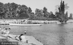 The Thames From Cigarette Island c.1955, Hampton Court