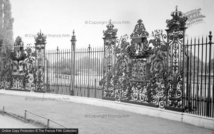 Photo of Hampton Court, Tijou Screen c.1937