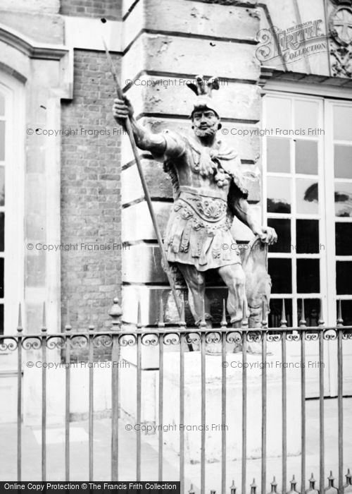 Photo of Hampton Court, Warrior Statue c.1937