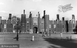 West Front c.1955, Hampton Court