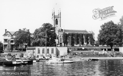 St Mary's Church c.1960, Hampton