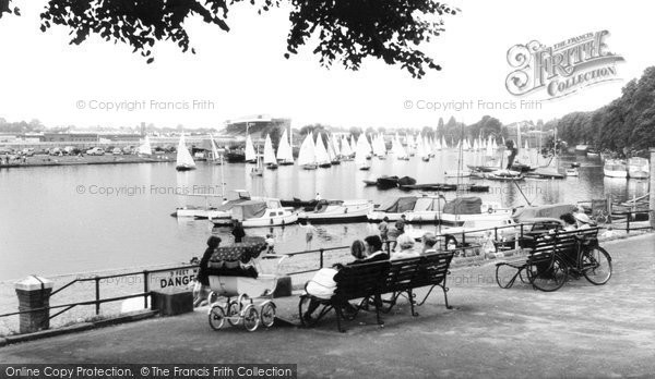 Photo of Hampton, The River Thames c.1955