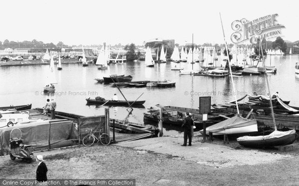 Photo of Hampton, The River Thames c.1955