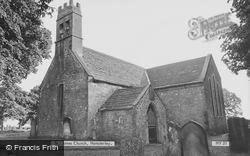 St James' Church c.1965, Hamsterley