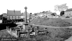 The Memorial And Green c.1965, Hamsterley