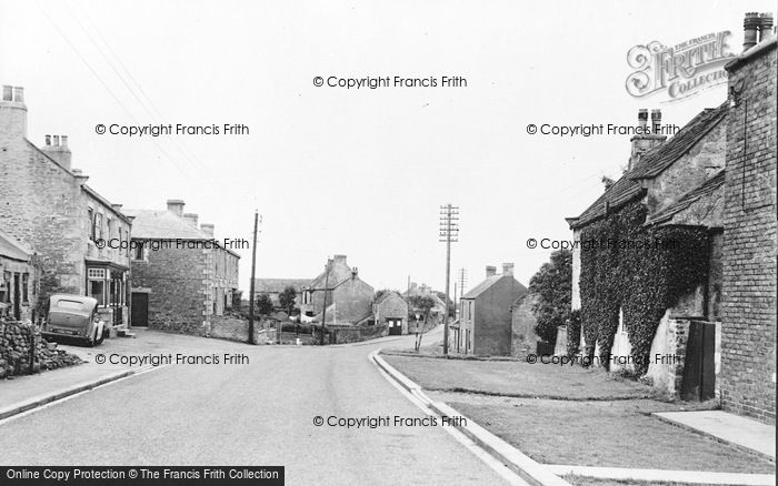 Photo of Hamsterley, The Village c.1955