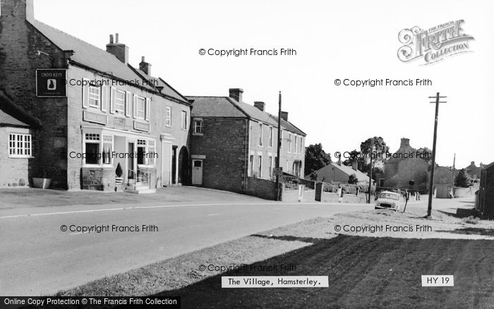 Photo of Hamsterley, The Village c.1965