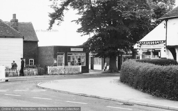 Photo of Hamstreet, Shops At The Cross Roads c.1965