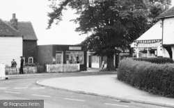 Shops At The Cross Roads c.1965, Hamstreet
