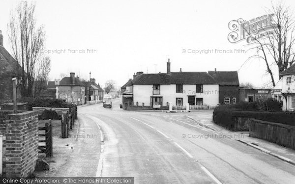 Photo of Hamstreet, The Cross Roads c.1960
