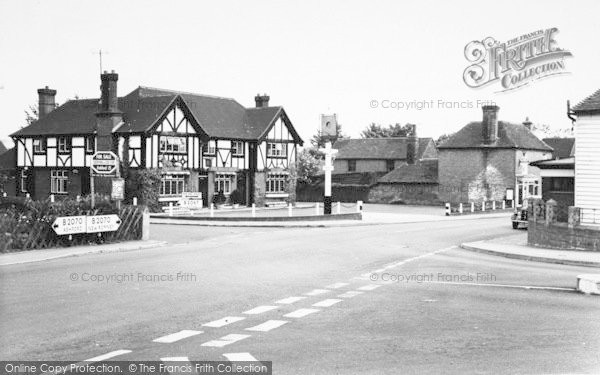 Photo of Hamstreet, The Cross Roads c.1965